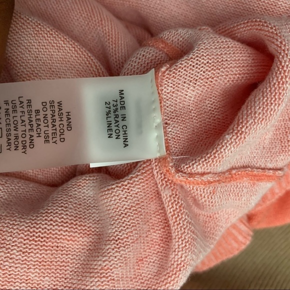 Two by Vince Camuto Women’s Peach Sweater - Picture 15 of 16